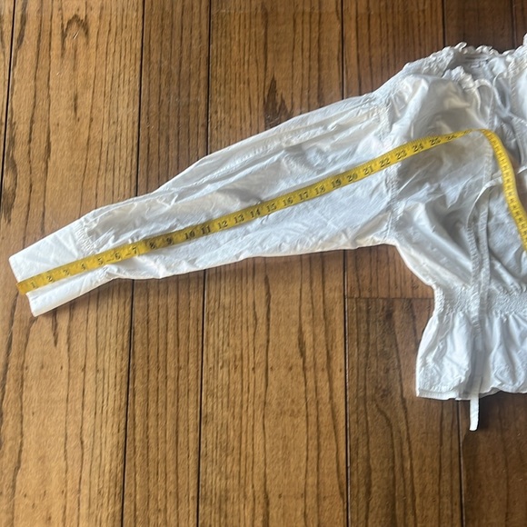 Rebecca Taylor Women's White Peplum Top - Picture 12 of 14